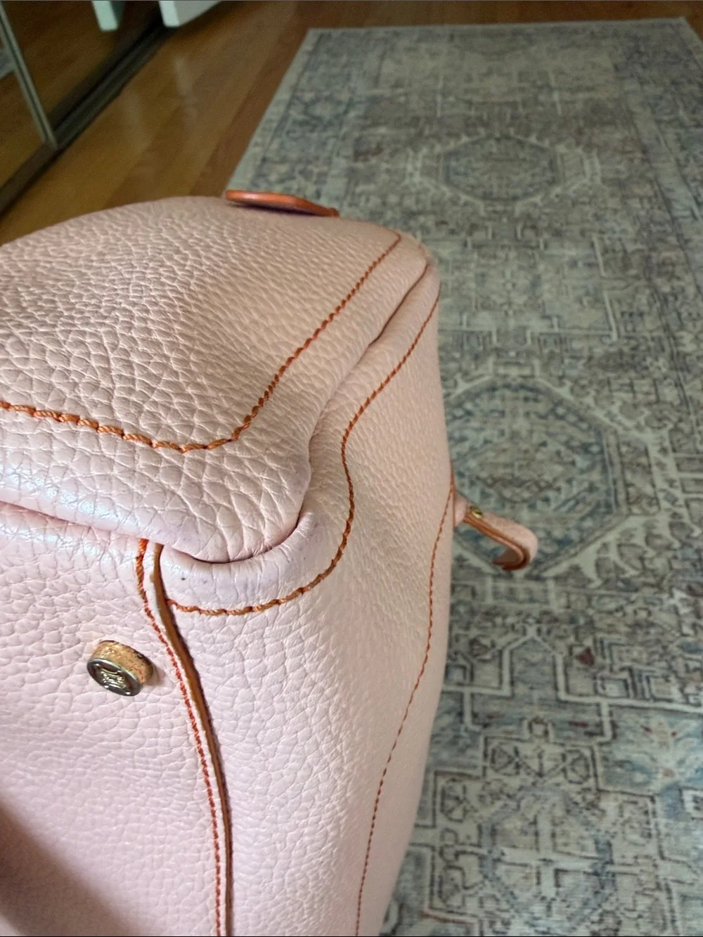 Celine Pink Leather Boogie Bag